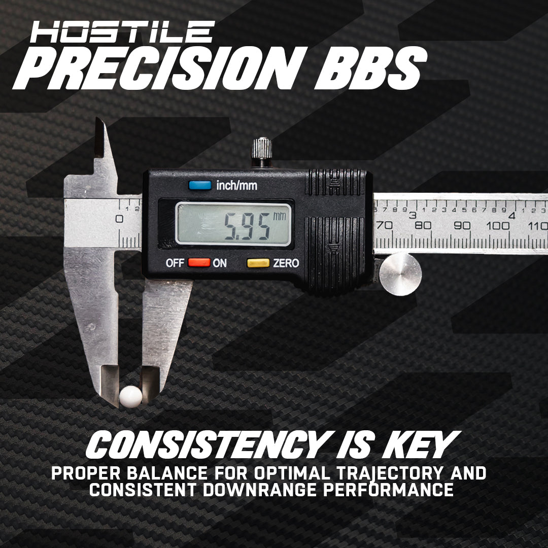 BIO Precision .30g BB's - 2700ct - White - XTREME Airsoft Superstore