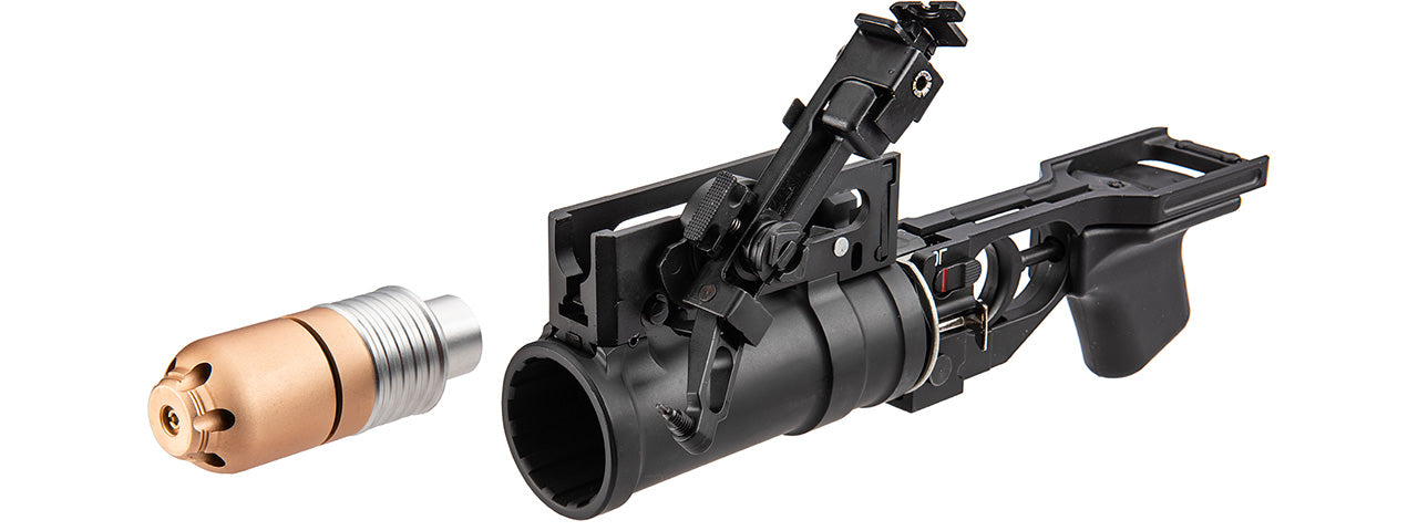 Double Bell GP-30 Style AK Series Airsoft Grenade Launcher (BLACK)