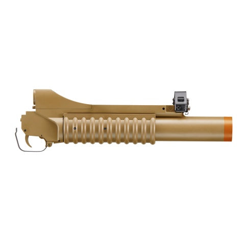 Double Bell M203 Long Type Airsoft Gas Grenade Launcher (Color: Tan)