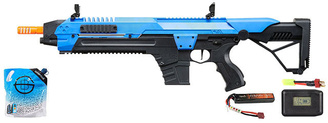 Poseidon CSI XR5 Series Advanced Battle Rifle - Battery/Adapter/Charger Combo - (Blue)