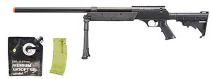 Wellfire SR22 Full Metal Type 22 Bolt Action Sniper Rifle - Dark Earth - BB/Sniper Bundle