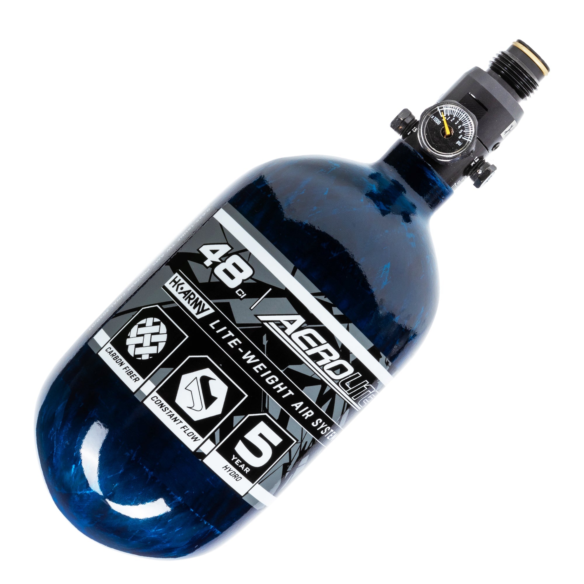 AeroLite Carbon Fiber Tank - 48ci / 4500psi  - Blue