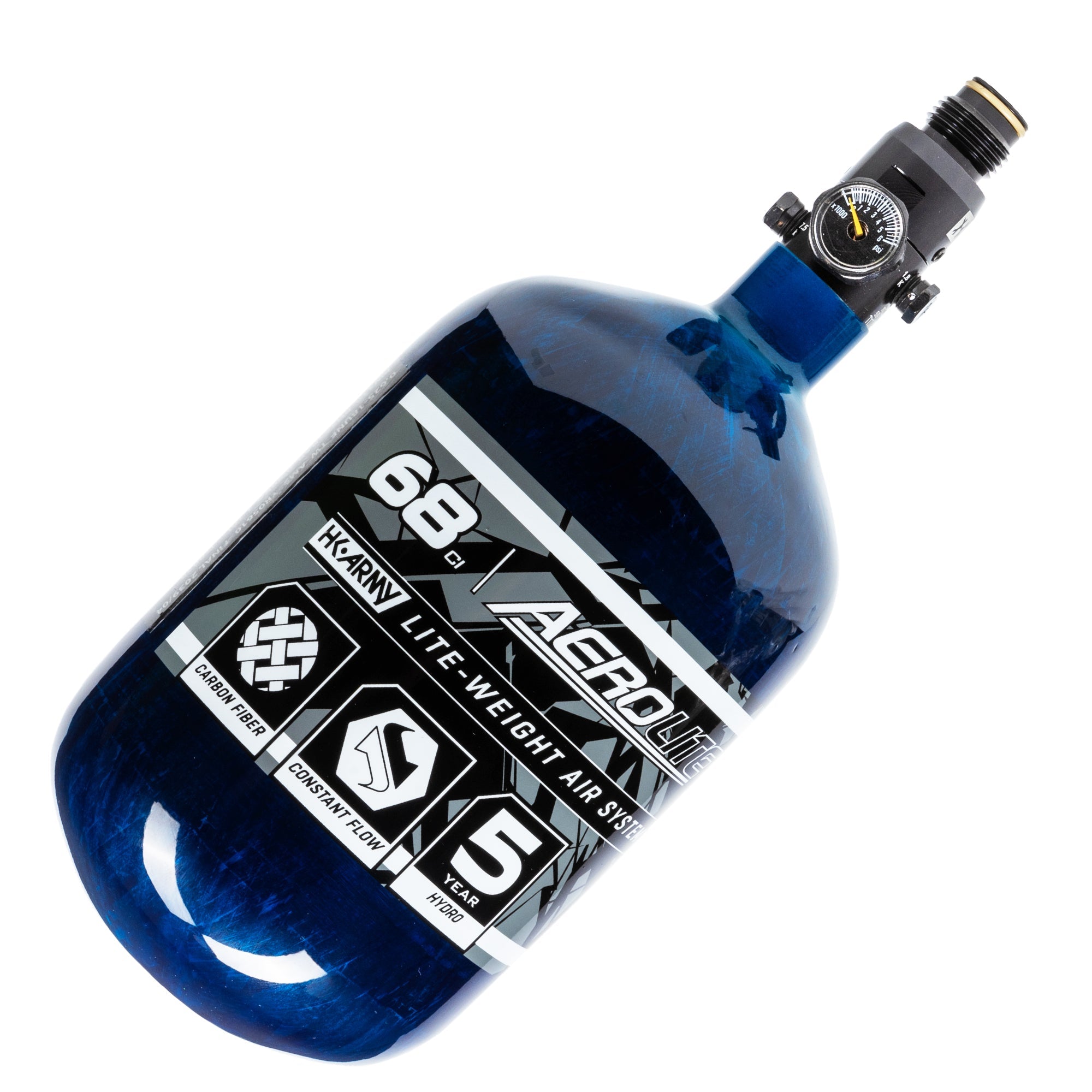 AeroLite Carbon Fiber Tank - 68ci / 4500psi  - Blue