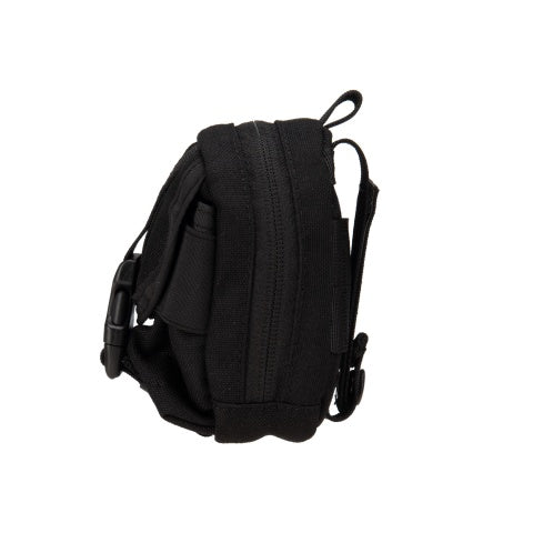 Code 11 Molle Multi-Purpose Handheld Radio Pouch (Color: Black)