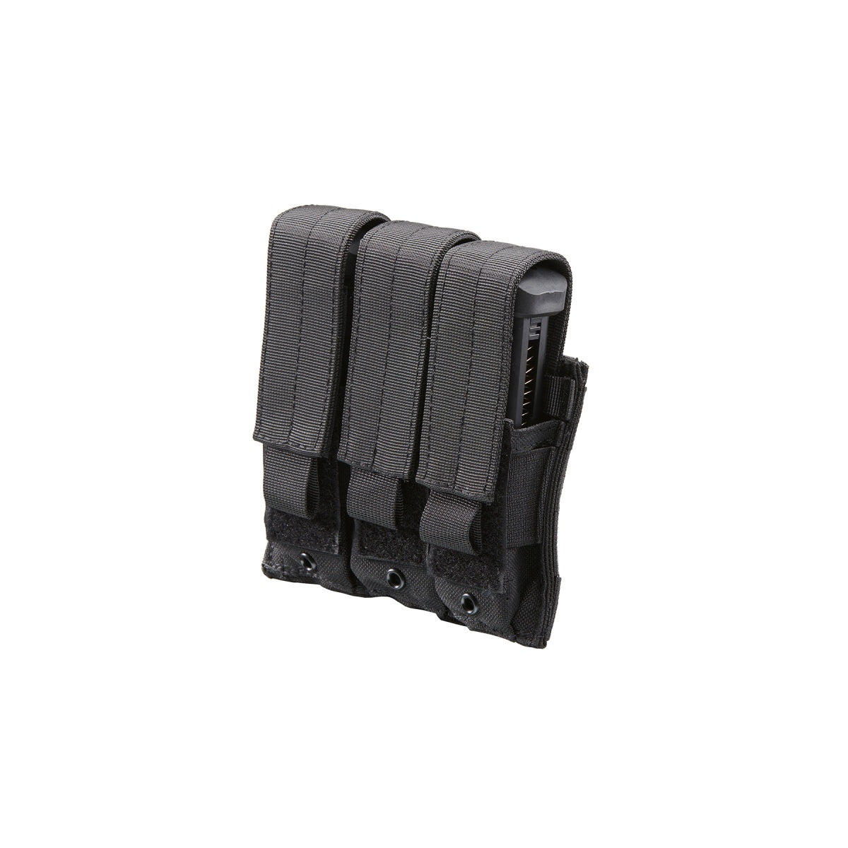 Code 11 Molle Triple Pistol Magazine Pouch (Color: Black)