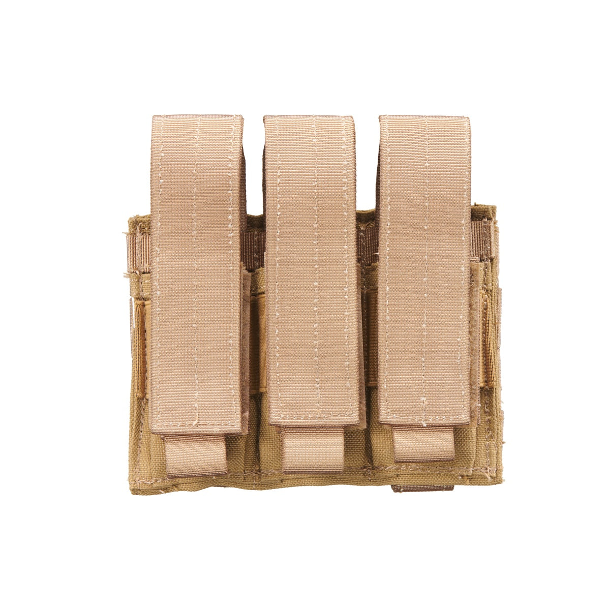 Code 11 Molle Triple Pistol Magazine Pouch (Color: Tan)