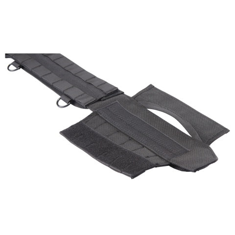 Code 11 Molle Slim Tactical Battle Belt (Color: Black)