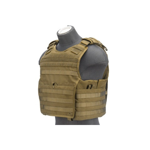Code 11 Large Exo Plate Carrier (Color: Tan)