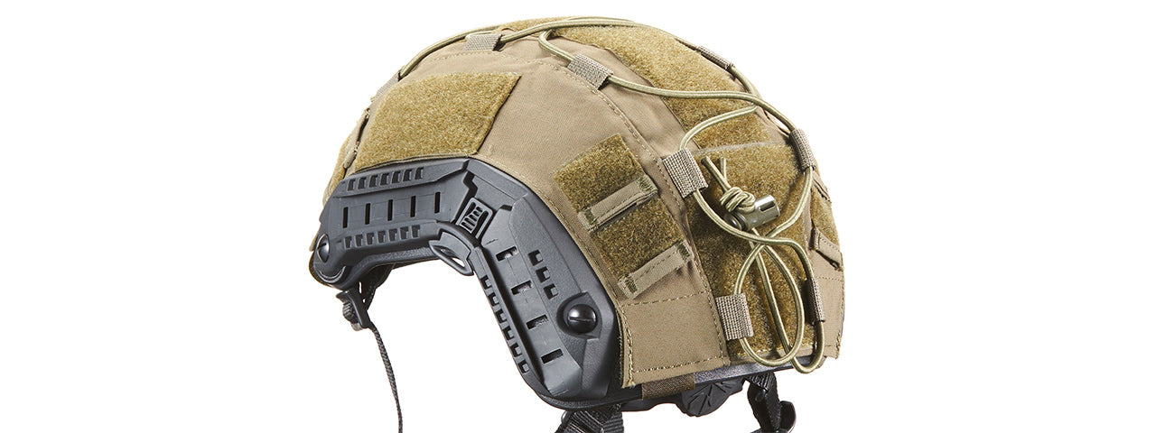 WST FAST Helmet Tactical Cover Medium - (Ranger Green)