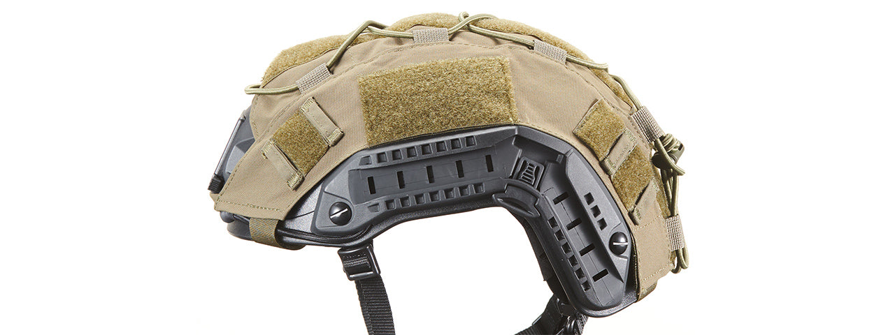 WST FAST Helmet Tactical Cover Medium - (Ranger Green)