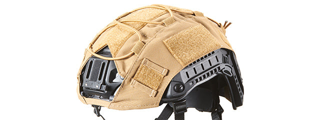 WST FAST Helmet Tactical Cover Medium - (Tan)