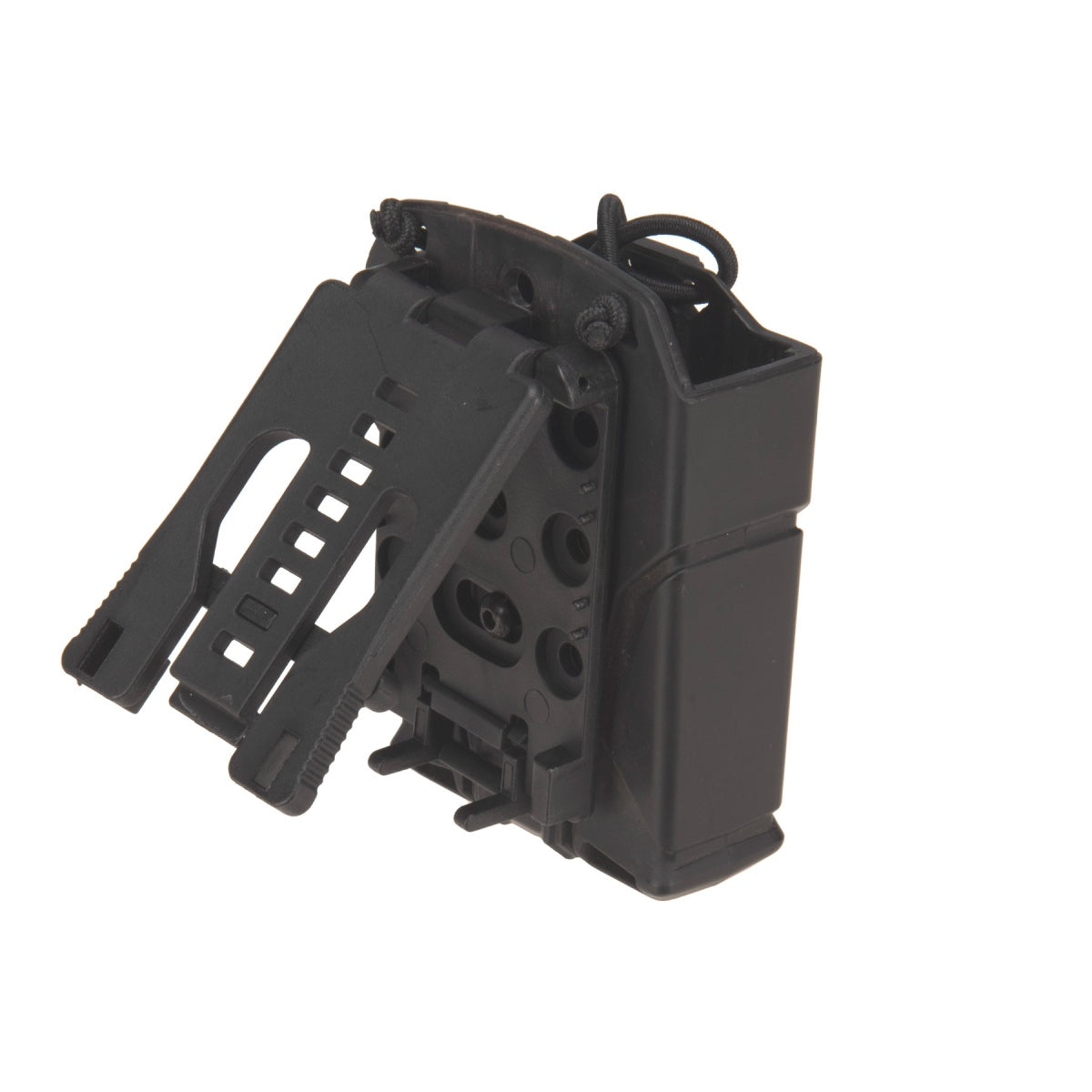 Lancer Tactical Hard Shell M4 Magazine Holder for Belts (Color: Black)