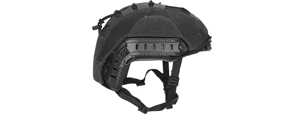 Lancer Tactical BUMP Helmet Cover [Large] (BLACK)