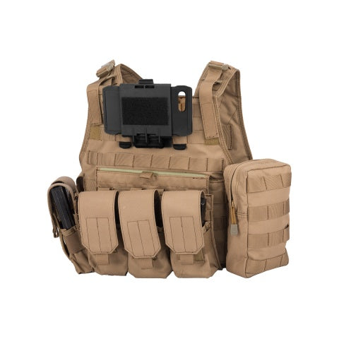 Lancer Tactical iPhone 7/8 Plus MOLLE Mobile Case - BLACK