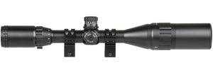 Lancer Tactical 3-12X40 AOL Red/Green/Blue Illuminated Scope (Color: Black)