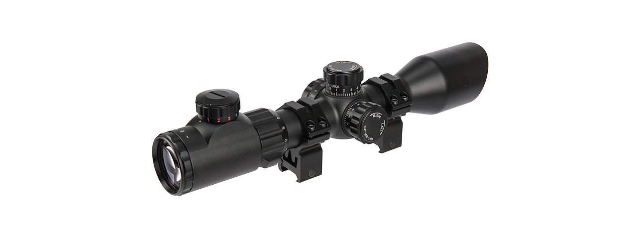 CA-1417 LANCER TACTICAL 3X-12X 205MM SHOCKPROOF RIFLE SCOPE