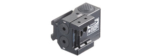 Lancer Tactical N/PEQ-15A DBAL-A2 GR Dual Laser Module with Picatinny Mount - (Black)