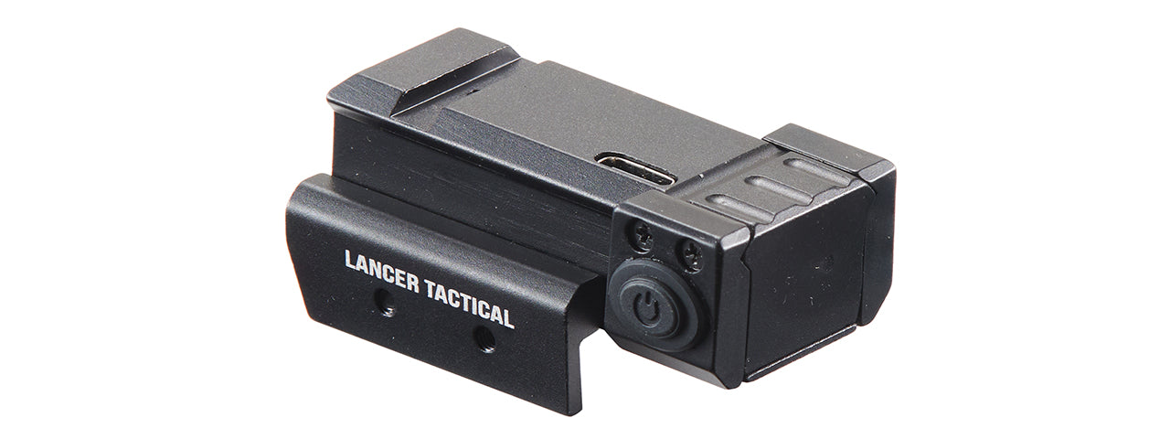 Lancer Tactical Compact Green Laser Sight - (Black)