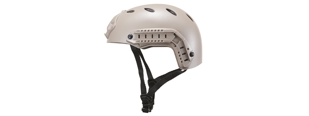 Lancer Tactical FAST PJ Tactical Helmet - (Tan)