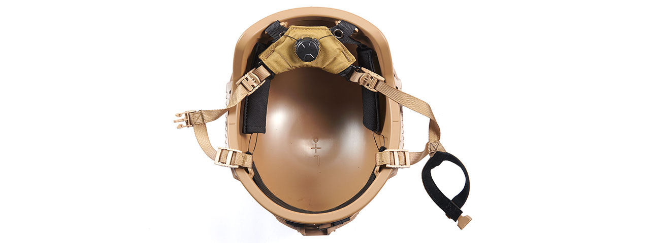 FMA Specialist Ballistic High Cut Helmet - (Dark Earth)
