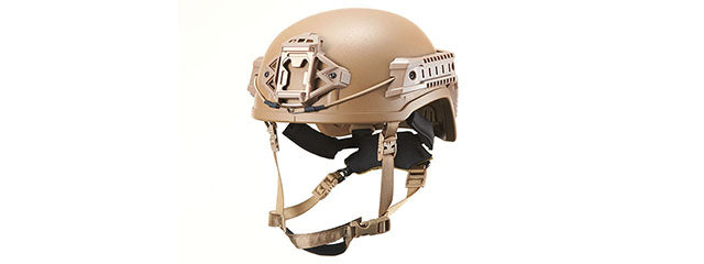 FMA Specialist Ballistic High Cut Helmet - (Dark Earth)
