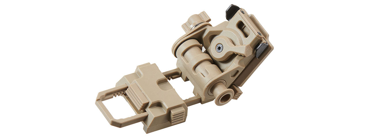FMA L4G69 Helmet Plastic Mount for PVS15/18 NVG - (Black)