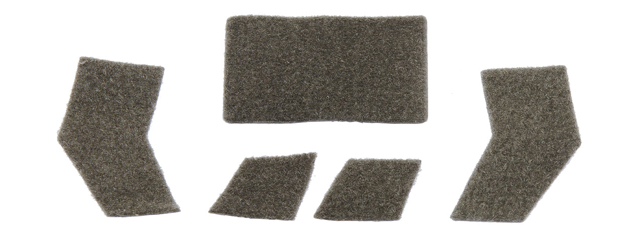 Lancer Tactical Airsoft EXF Bump Helmet Velcro Set - (FG)