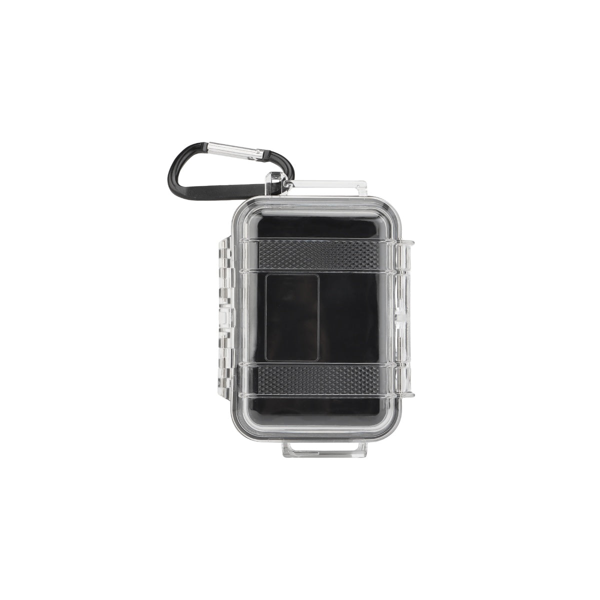 Clear & Black Micro Storage Case