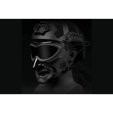 Lancer Tactical Night Knight Full Face Mask - BLACK