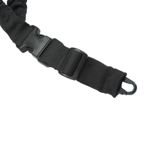 Lancer Tactical Heavy Duty Foam Padded Single Point Sling w/ QD Buckle (Color: Black)