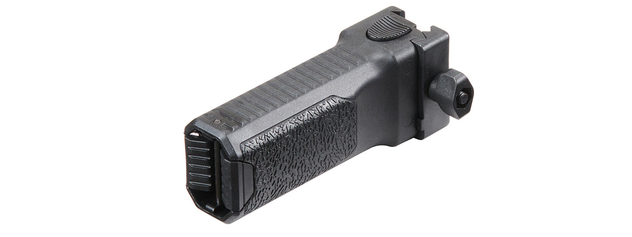 Lancer Tactical 2.0 Spring Loaded Bipod Grip - (Black)