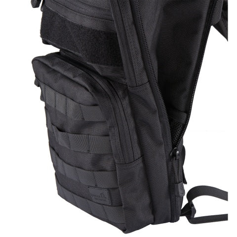 Lancer Tactical Multi-Use Expandable Hydration Backpack (Color: Black)