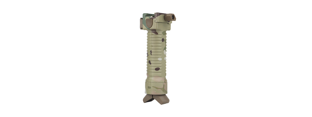 Tactical Vertical Bi-Pod Grip (Color: Multi)