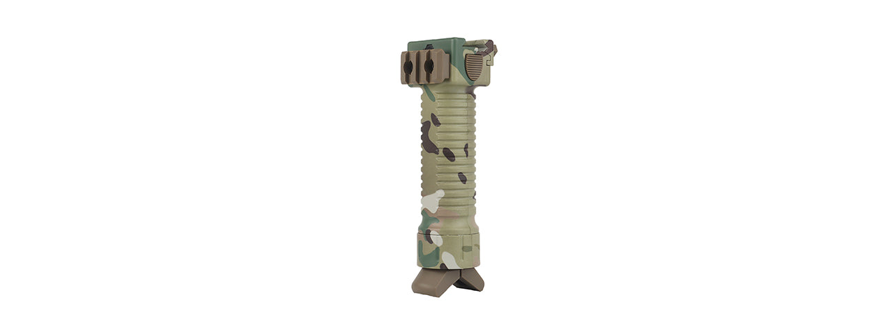 Tactical Vertical Bi-Pod Grip (Color: Multi)