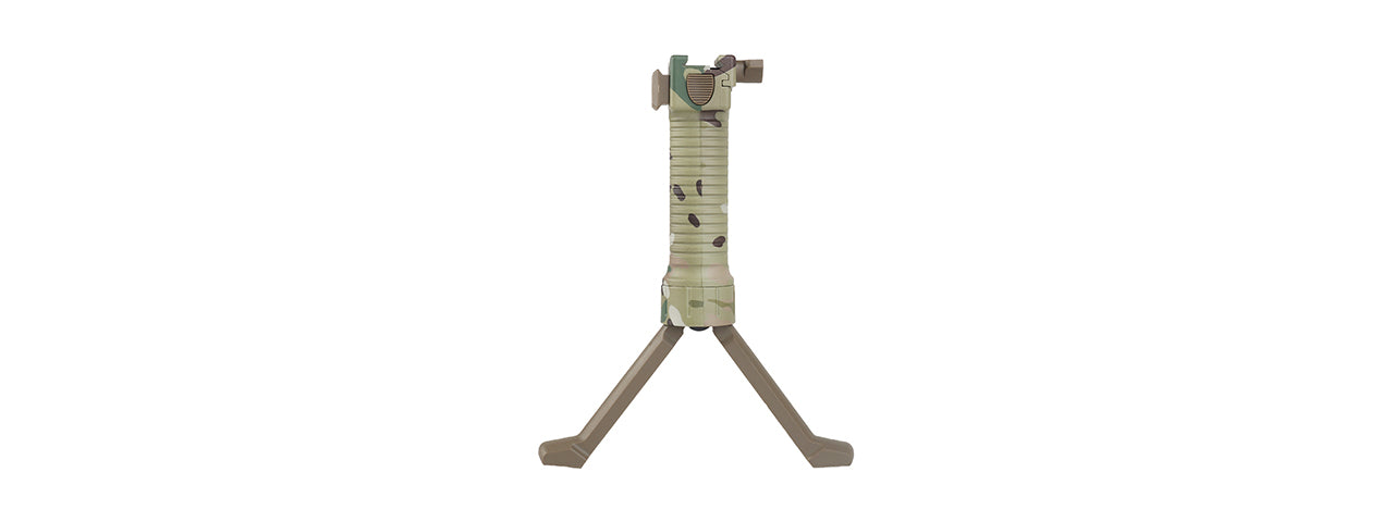 Tactical Vertical Bi-Pod Grip (Color: Multi)