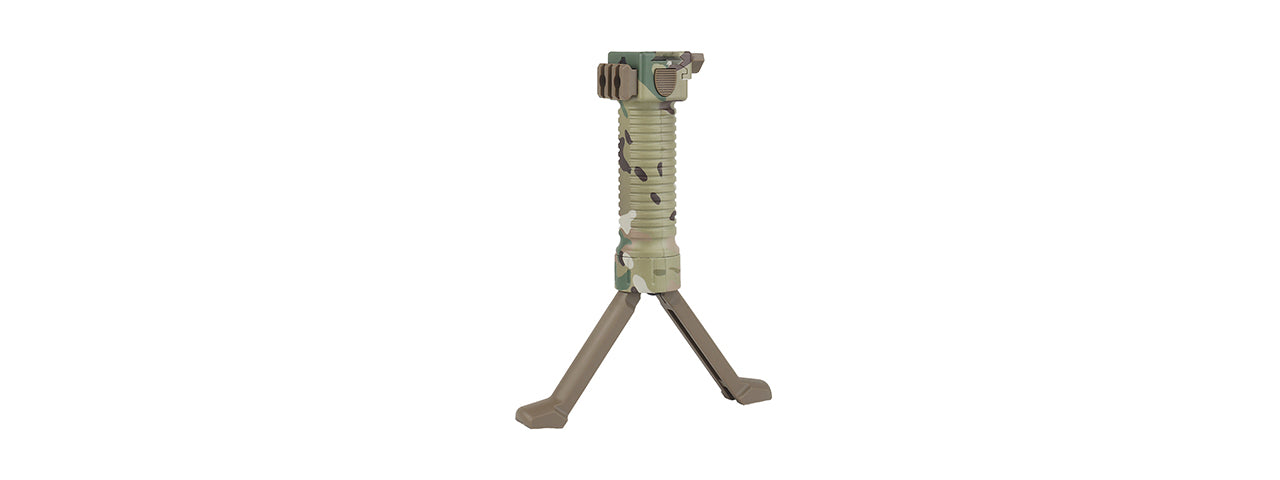Tactical Vertical Bi-Pod Grip (Color: Multi)