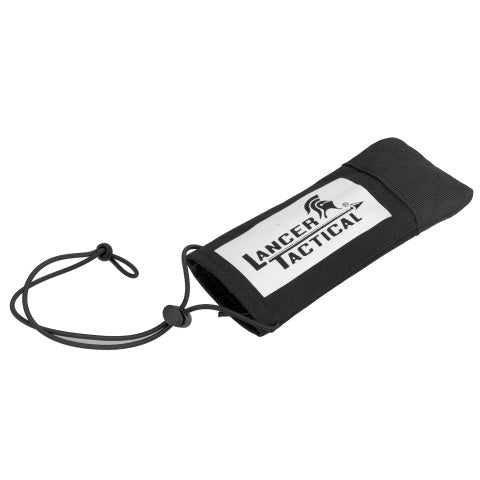Lancer Tactical Airsoft Barrel Cover w/ Bungee Cord (Multiple Colors) - Black