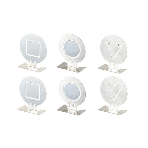 Lancer Tactical Reactive Metal Airsoft 6 Pack Target Set