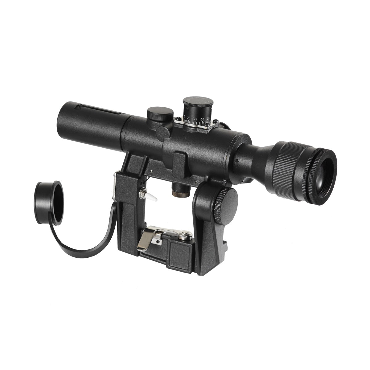 Illuminated 4x26 PSO-1 Scope for SVD Series Airsoft Rifles (Color: Bla ...