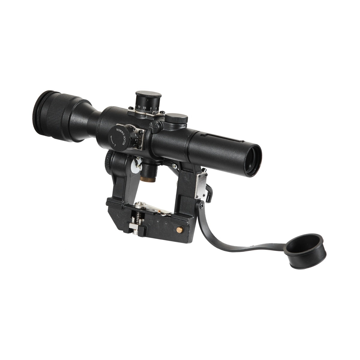 Illuminated 4x26 PSO-1 Scope for SVD Series Airsoft Rifles (Color: Black)