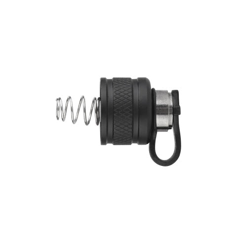 Atlas Custom Works Flashlight Tail Cap - Black