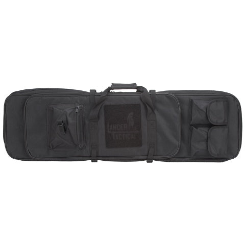 Lancer Tactical 1000D Nylon Polymer 38" Rifle Bag (Color: Black)