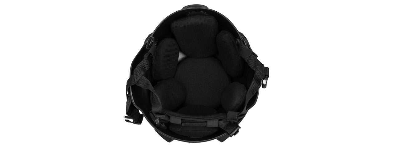 CA-380B MICH 2000 SF TYPE PLASTIC HELMET (BLACK)