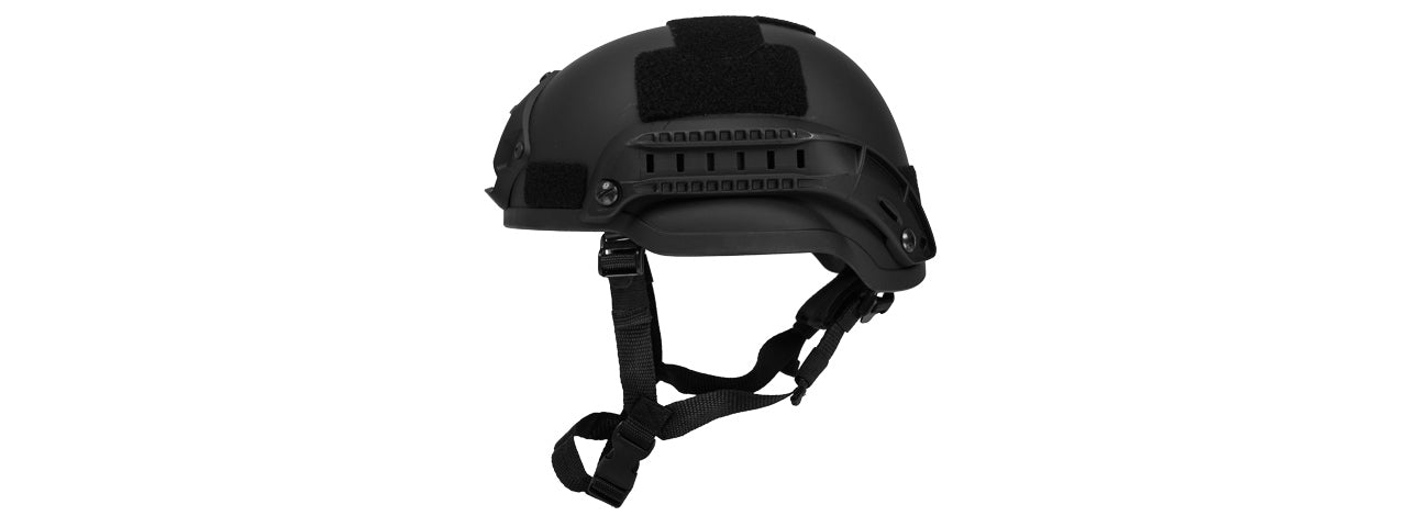 CA-381B MICH 2002 SF TYPE PLASTIC HELMET (BLACK)