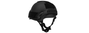 CA-381B MICH 2002 SF TYPE PLASTIC HELMET (BLACK)