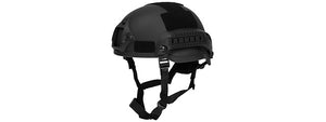 CA-381B MICH 2002 SF TYPE PLASTIC HELMET (BLACK)
