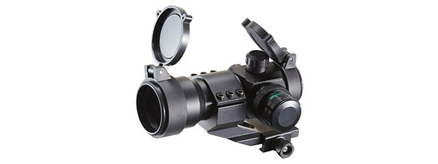 Lancer Tactical CA-404B Red & Green Dot Scope w/ Cantilever Mount - 4 Reticles