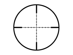 Lancer Tactical 3 - 9x Red & Green Illuminated Rifle Scope (Color: Black)