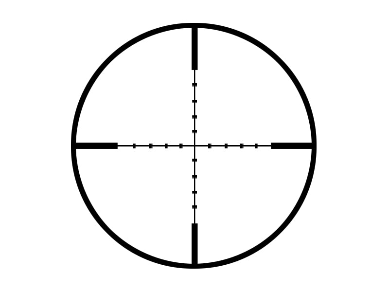 Lancer Tactical 3-9x40 Rifle Scope w/ 20mm Mounts