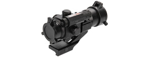 CA-445BA RED & GREEN DOT SCOPE W/ RED LASER SIGHT (BLACK)